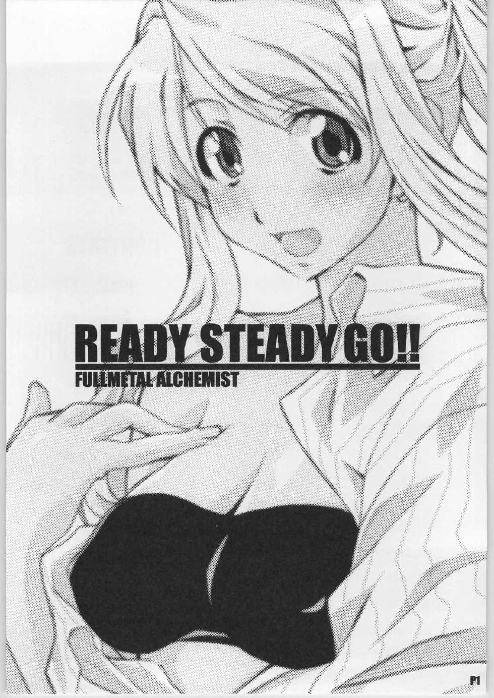 (CR35) [Hacchakesou (PONPON)] READY STEADY GO!! (Fullmetal Alchemist) - Page 2