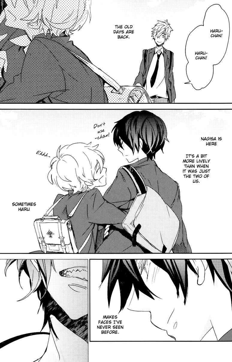 (Renai Jiyuugata! Junbi Undou) [Banyu (Aoi Levin)] Seichouki | Growth Spurt (Free!) [English] [Always Here Scans] - Page 2