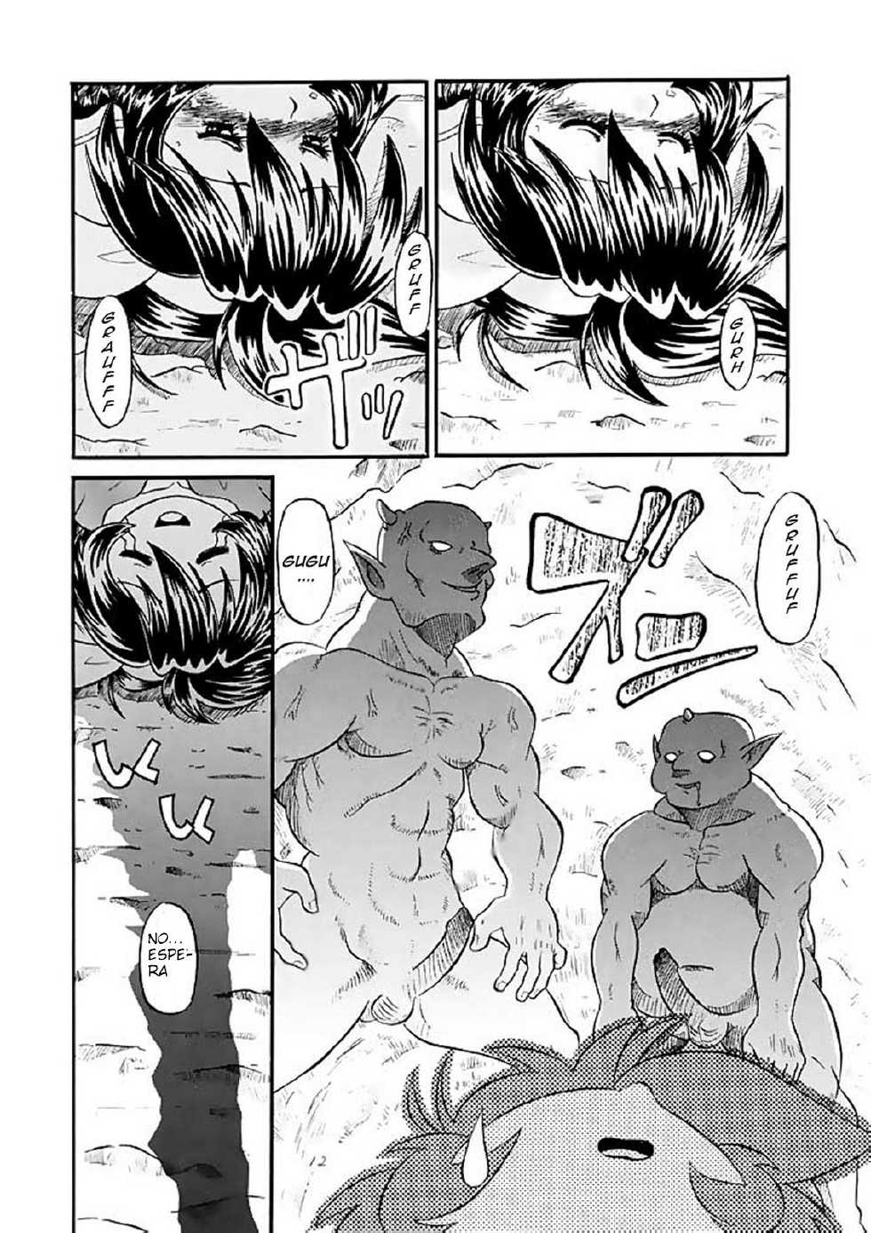 [AMP (Norakuro Nero)] Mirerunrun Monogatari | Merrill's Story (Rune Soldier) [Spanish] [Kurotao] - Page 12