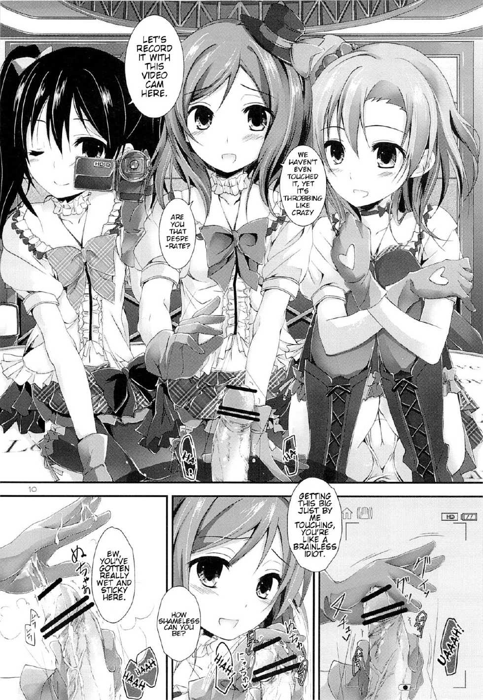 (SC59) [Yagisaki Ginza (Yagami Shuuichi)] First Live (Love Live!) [English] [Blue-Wingz] - Page 9