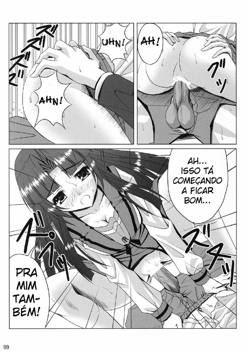 (C70) [Noritama-gozen (Noritama)] FREEDOM! (The Melancholy of Haruhi Suzumiya) [Portuguese-BR] [ZeroXZee] - Page 7