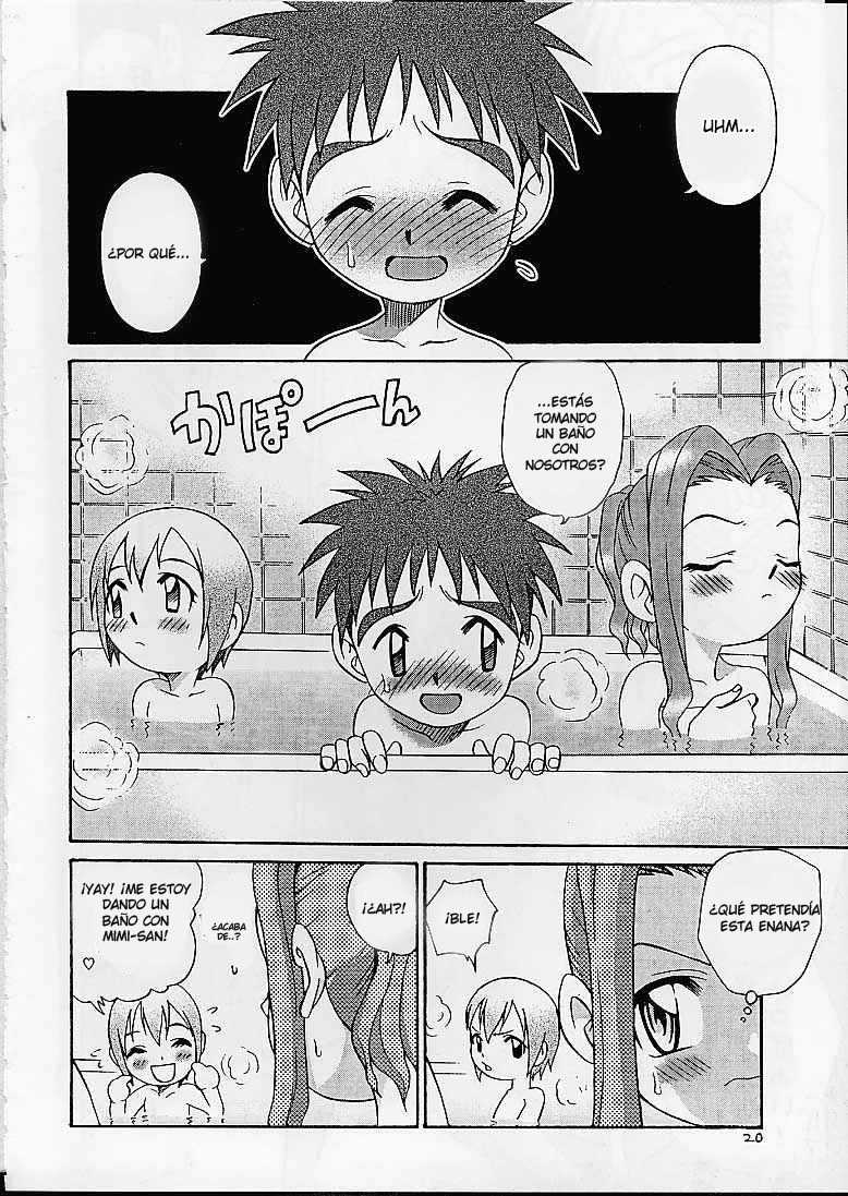[Studio Tar (Kyouichirou, Shamon)] Jou-kun, Juken de Ketsukacchin. (Digimon Adventure) [Spanish] [LKNOFansub] - Page 19