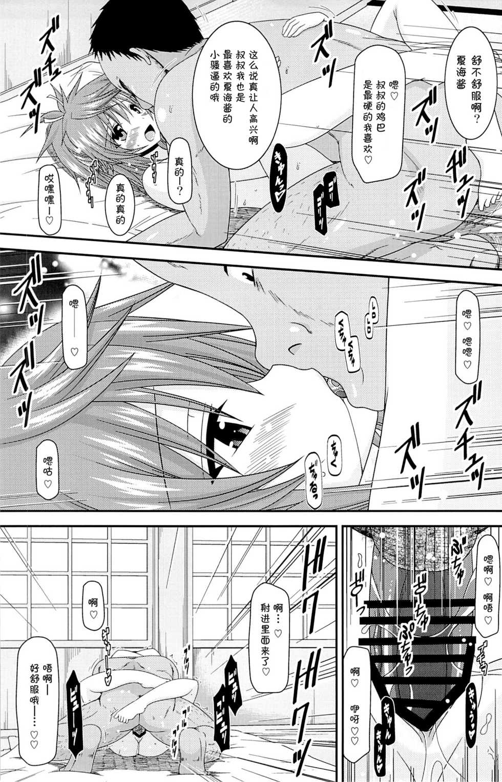 (C85) [valssu (Charu)] Rinkan Biyori (Non Non Biyori) [Chinese] [脸肿汉化组] - Page 7