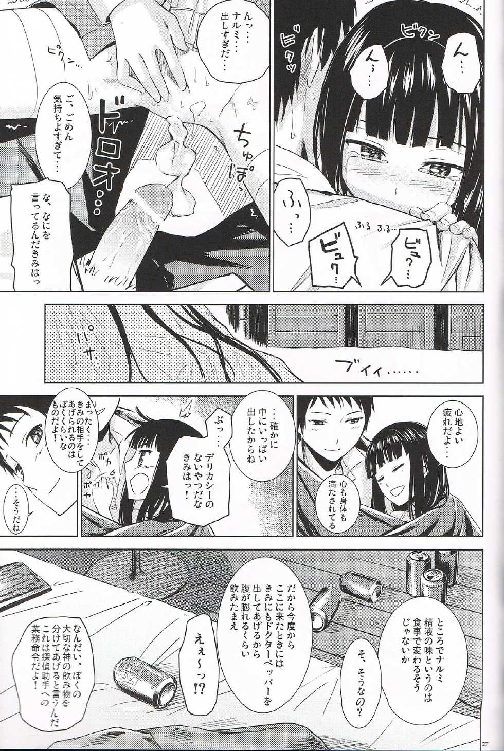 (C80) [crossray (Misato Nana)] Good Night, Sweethearts (Kami-sama no Memochou) - Page 26