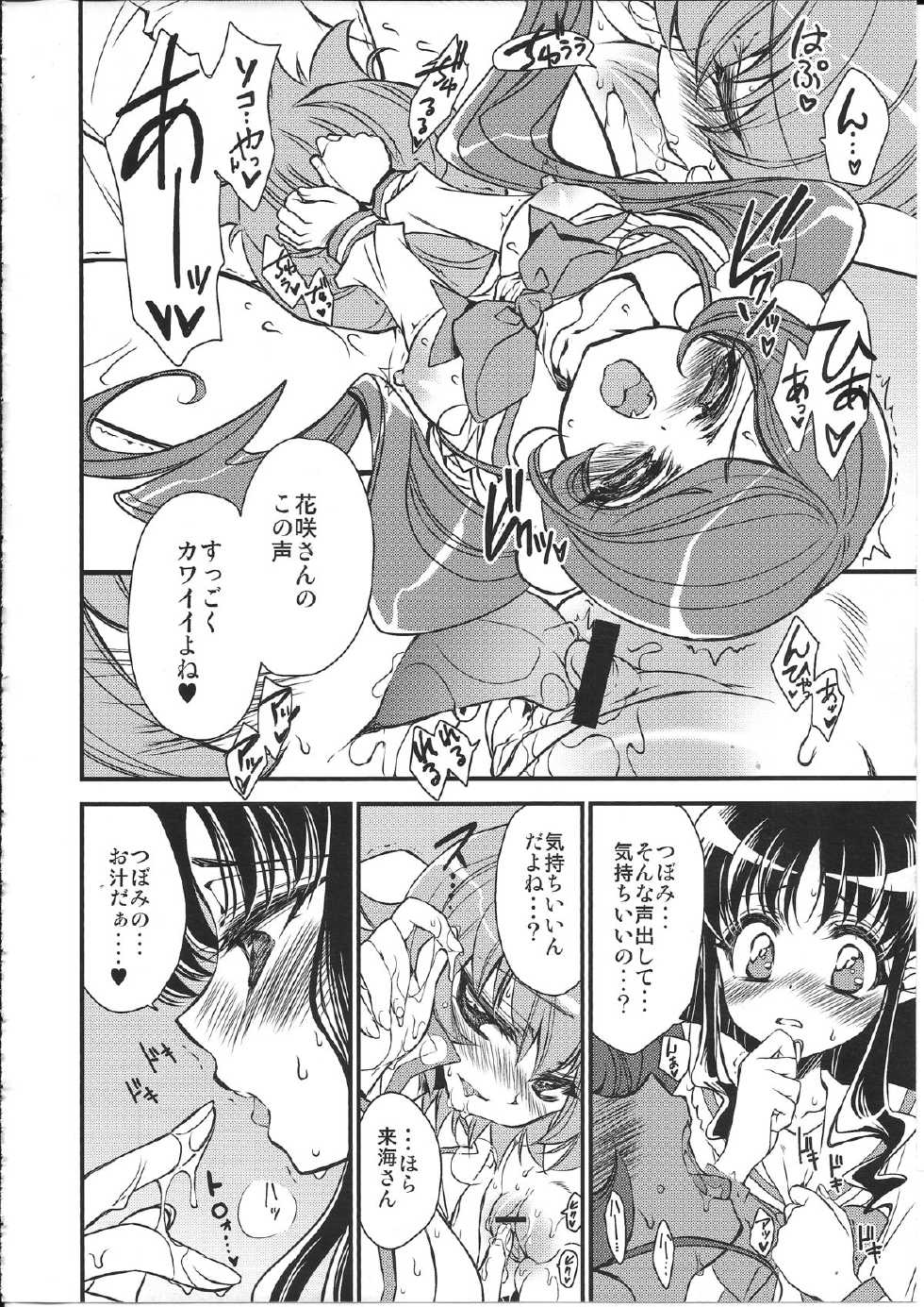 (SUPER19) [RIRIADOLL (Takewakamaru)] Seitokaichou-san no Gokitai doori! (HeartCatch PreCure!) - Page 15