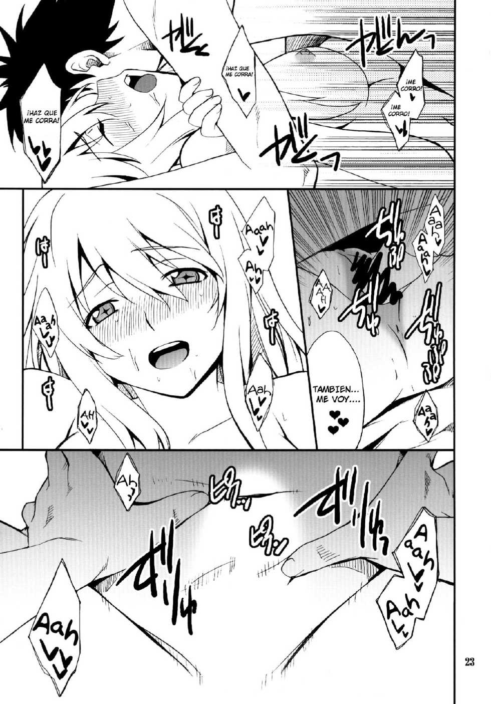 [P-FOREST (Hozumi Takashi)] Yaritai Houdai (Toaru Kagaku no Railgun) [Spanish] - Page 23