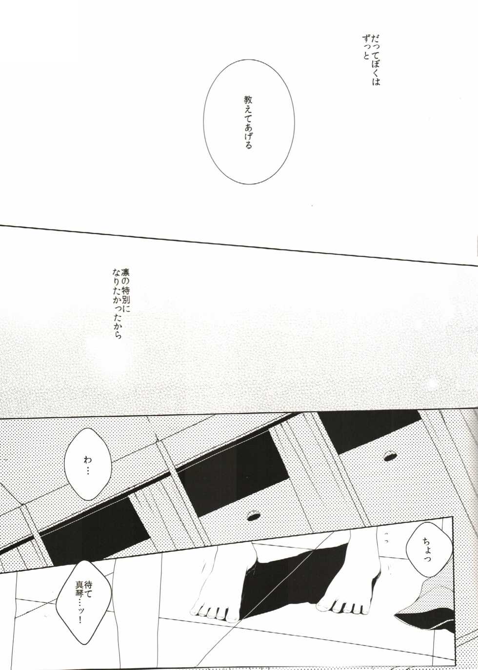 (CCFukuoka33) [96。 (Kurokuma)] Naisho no Soudan (Free!) - Page 8