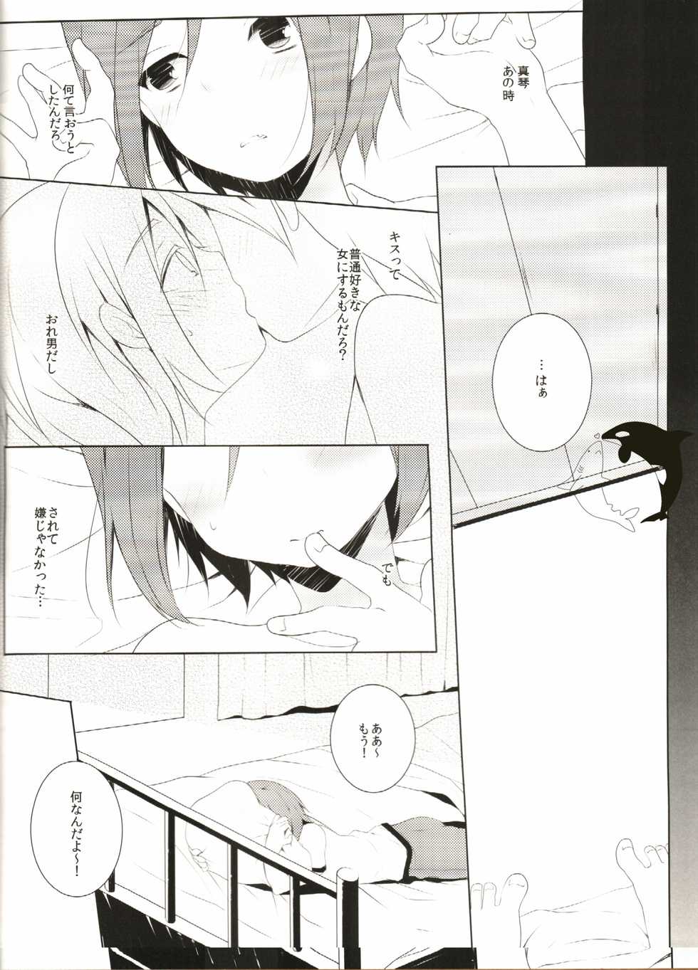 (CCFukuoka33) [96。 (Kurokuma)] Naisho no Soudan (Free!) - Page 15
