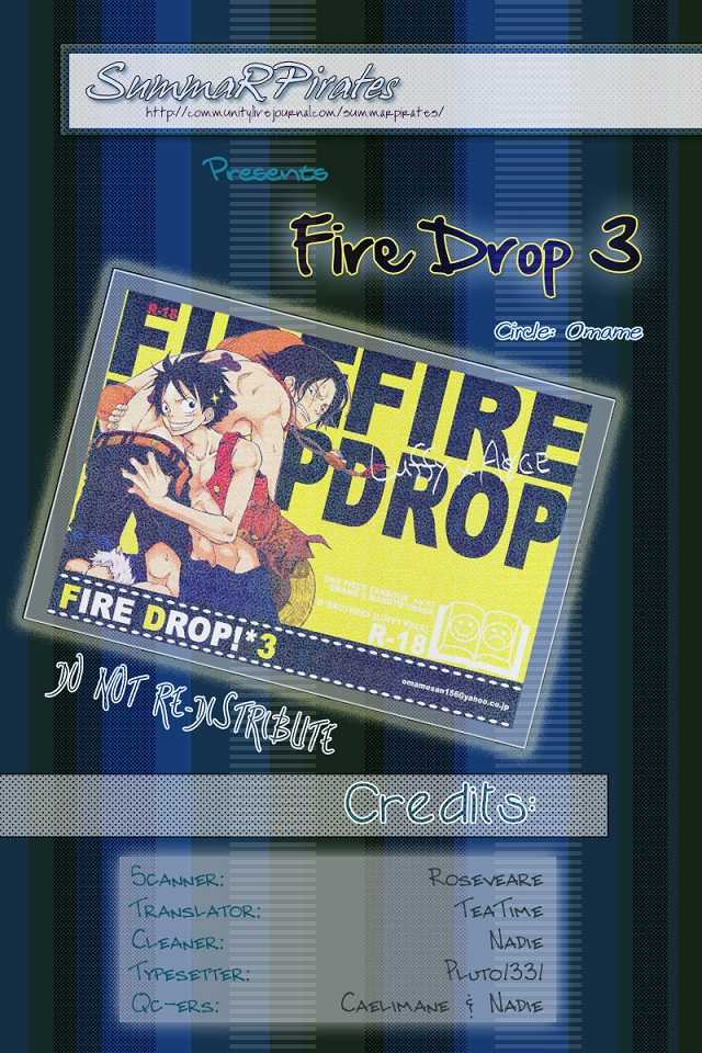 [Omame (Imada Makoto)] Fire Drop 3 (One Piece) [English] [TeaTime] - Page 1
