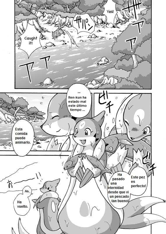 [Mikaduki Karasu] Kekka Yokereba Subete Yoshi | Floatzels Pokemon (Pokémon) [Spanish] [Francisco] - Page 1