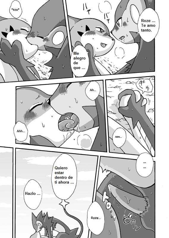 [Mikaduki Karasu] Kekka Yokereba Subete Yoshi | Floatzels Pokemon (Pokémon) [Spanish] [Francisco] - Page 13
