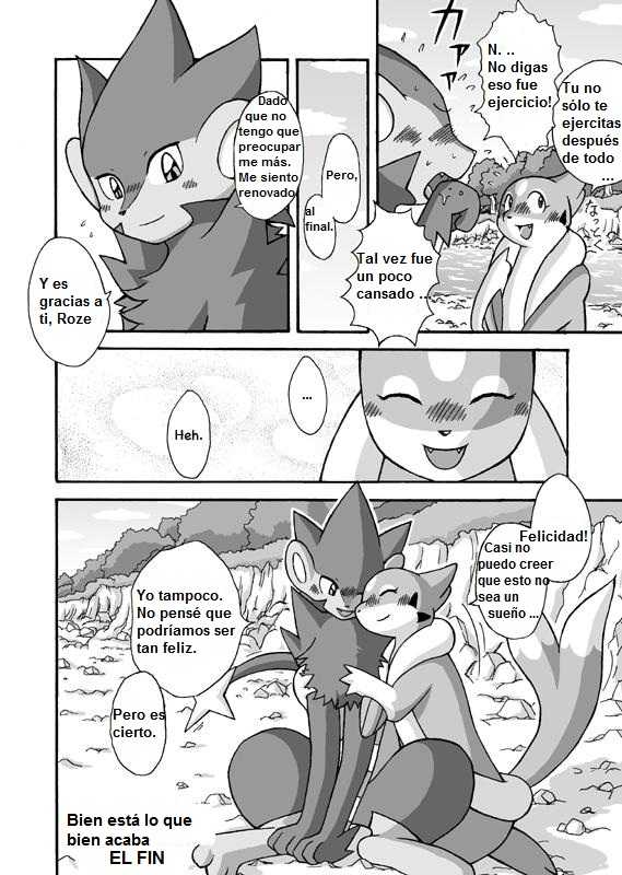 [Mikaduki Karasu] Kekka Yokereba Subete Yoshi | Floatzels Pokemon (Pokémon) [Spanish] [Francisco] - Page 22