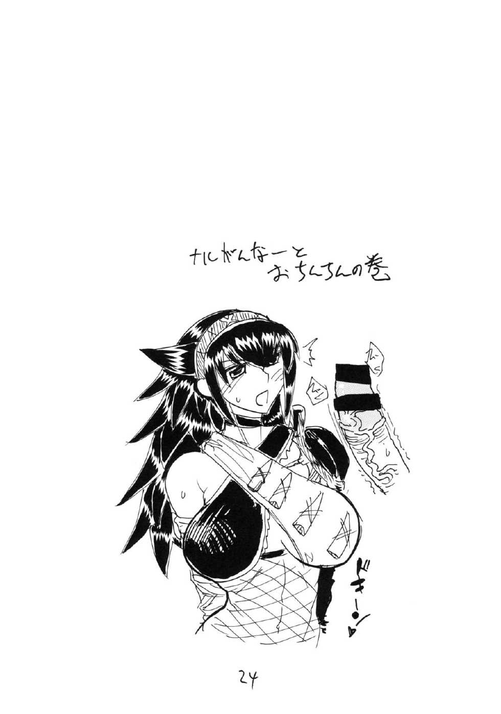 (SC41) [King Revolver (Kikuta Kouji)] DTR (Monster Hunter) - Page 23