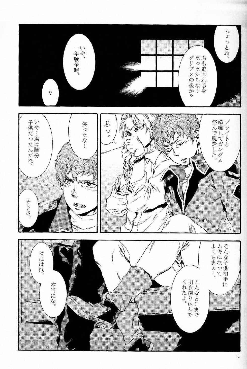 [APART (Yanagisawa Yukio)] Bad End (Mobile Suit Gundam Char's Counterattack) - Page 4