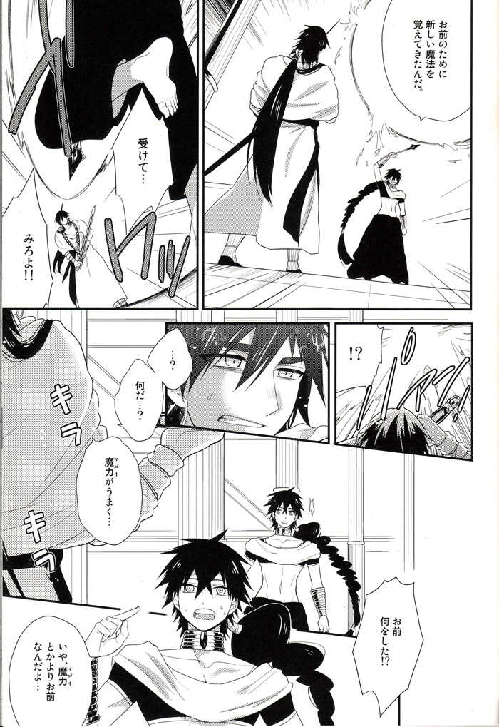 (C82) [Shuukyuu Itsukasei (Touya Tsuduru)] "Mate" wa Dekinai (Magi: The Labyrinth of Magic) - Page 8