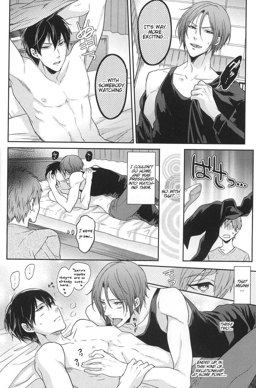 (GOOD COMIC CITY 20) [Karaage Of The Year (Karaage Muchio)] Gyaku ni Neko ni Sarechaimashita. (Free!) [English] {NenaTranslates + Unnaturalsolace} - Page 5