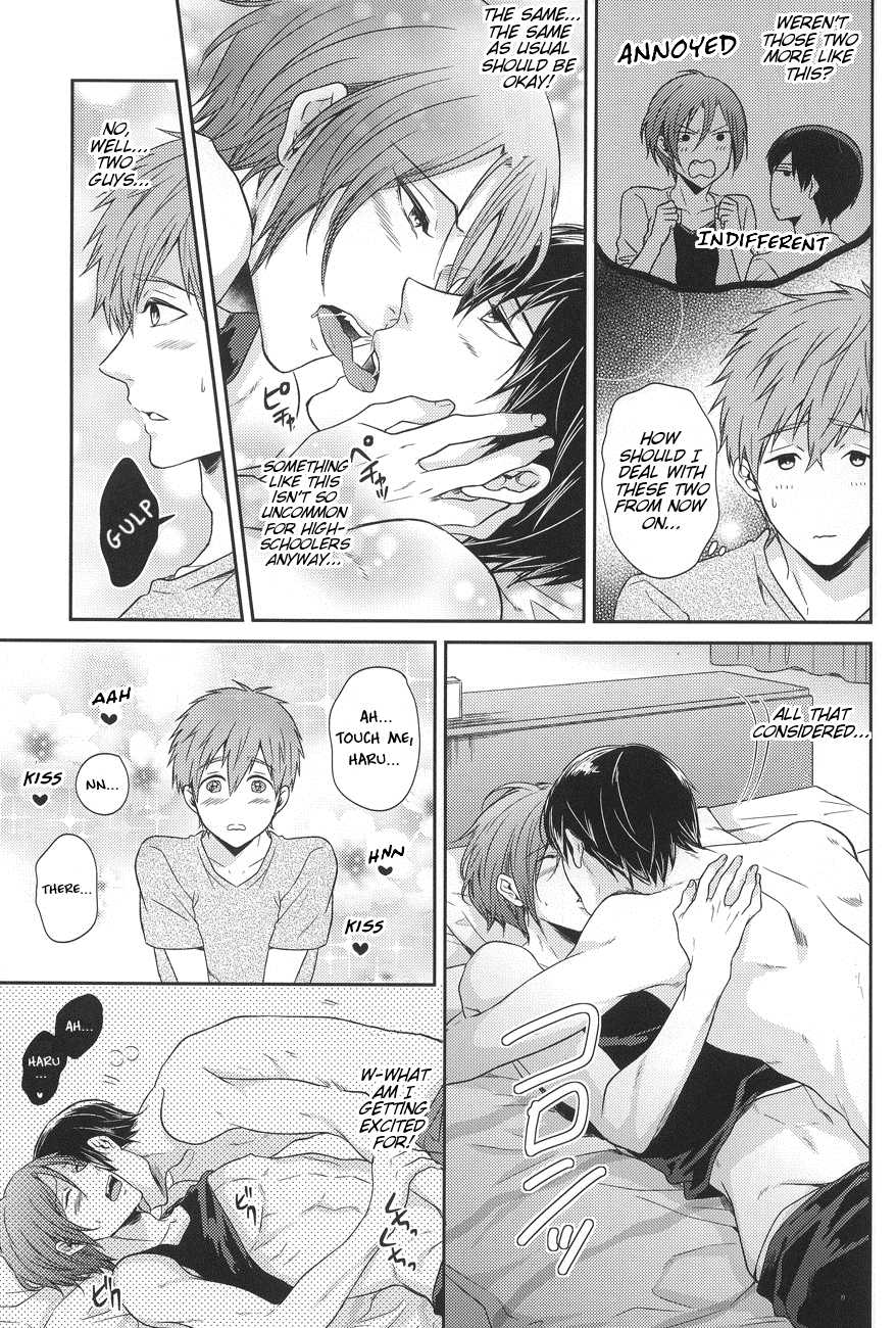 (GOOD COMIC CITY 20) [Karaage Of The Year (Karaage Muchio)] Gyaku ni Neko ni Sarechaimashita. (Free!) [English] {NenaTranslates + Unnaturalsolace} - Page 6