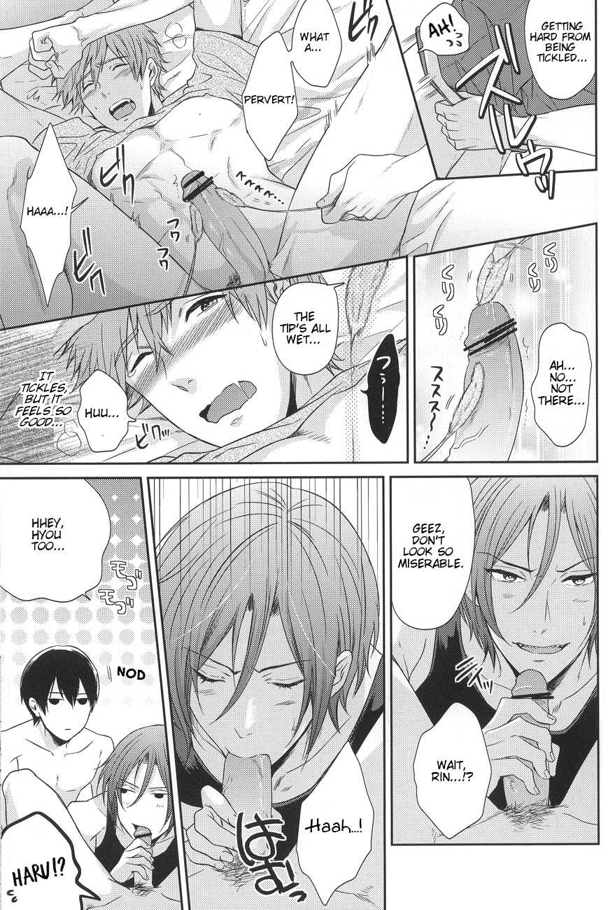 (GOOD COMIC CITY 20) [Karaage Of The Year (Karaage Muchio)] Gyaku ni Neko ni Sarechaimashita. (Free!) [English] {NenaTranslates + Unnaturalsolace} - Page 10