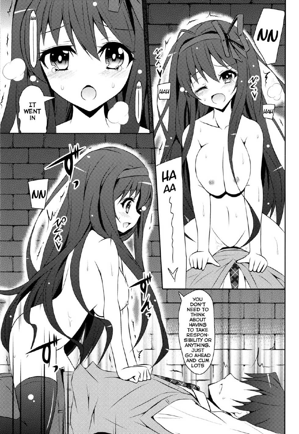 (C85) [MIX-EDGE (Arui Ryou)] Chocolat to Full Course (Ore no Nounai Sentakushi ga, Gakuen Love Comedy wo Zenryoku de Jama Shiteiru) [English] [Facedesk] - Page 21