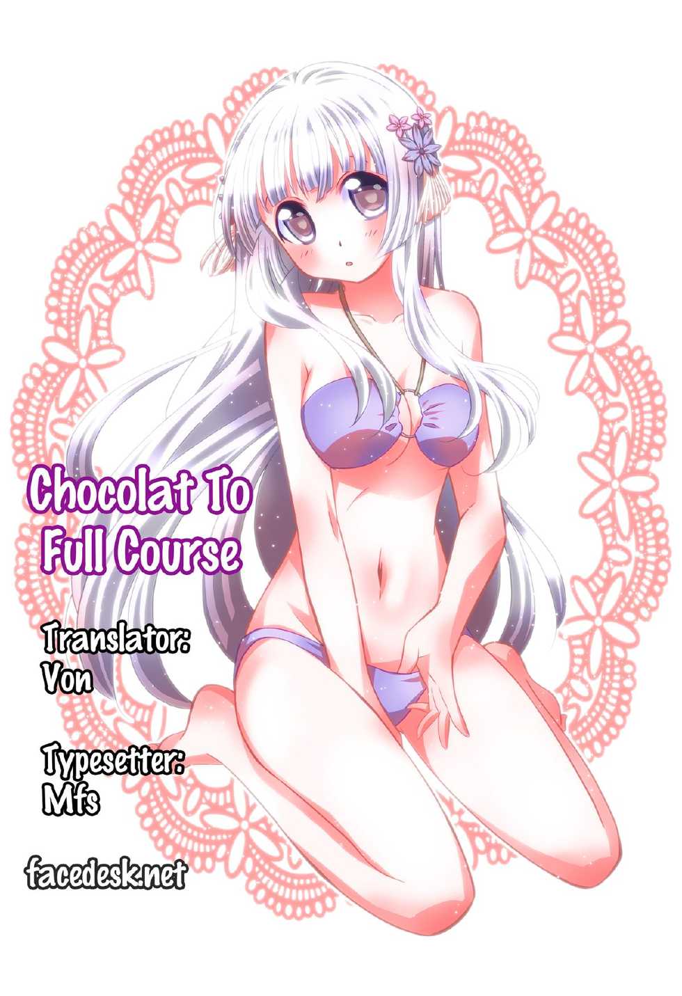 (C85) [MIX-EDGE (Arui Ryou)] Chocolat to Full Course (Ore no Nounai Sentakushi ga, Gakuen Love Comedy wo Zenryoku de Jama Shiteiru) [English] [Facedesk] - Page 31