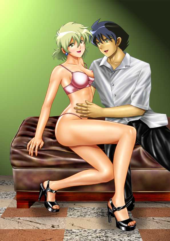 [Yamagiwa Art CG STUDIO (Yamagiwa Yuusuke)] Guandam no Megami (Gundam) - Page 40