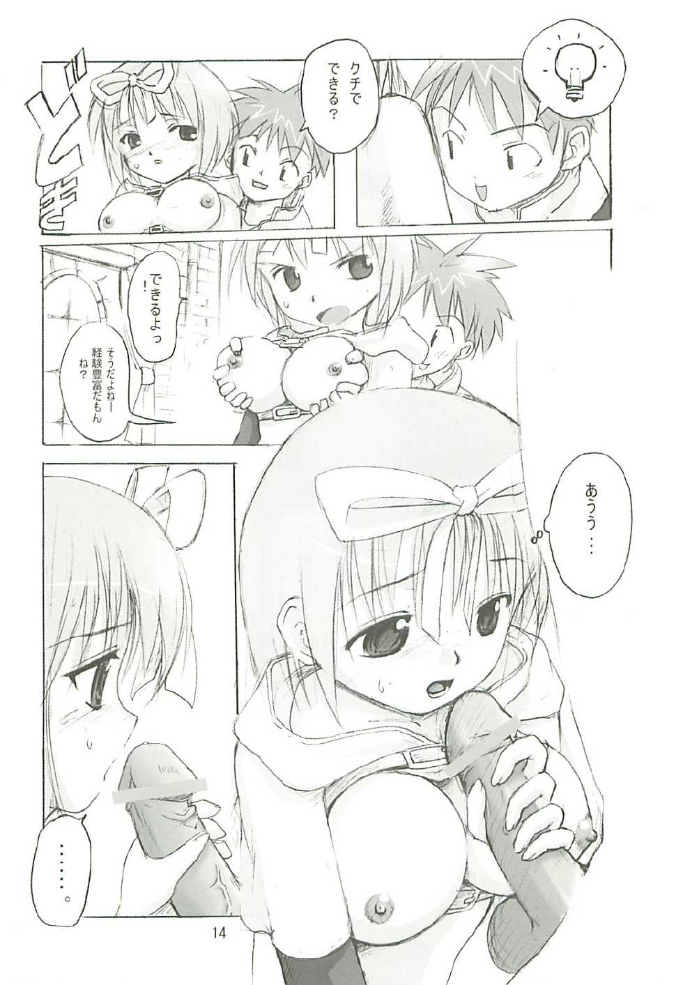 (SC23) [PARANOIA CAT (Fujiwara Shunichi)] Himitsu no Guild ni Goyoujin 1+2+α (Ragnarok Online) - Page 13