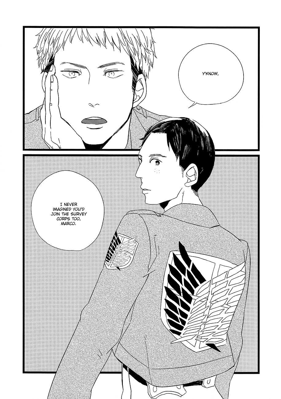 (Hekigai Chousa Haku) [DOBON (MiN)] Boys Will Be Scrap (Shingeki no Kyojin) [English] [Baka Dumb Aho Scans] [Decensored] - Page 3