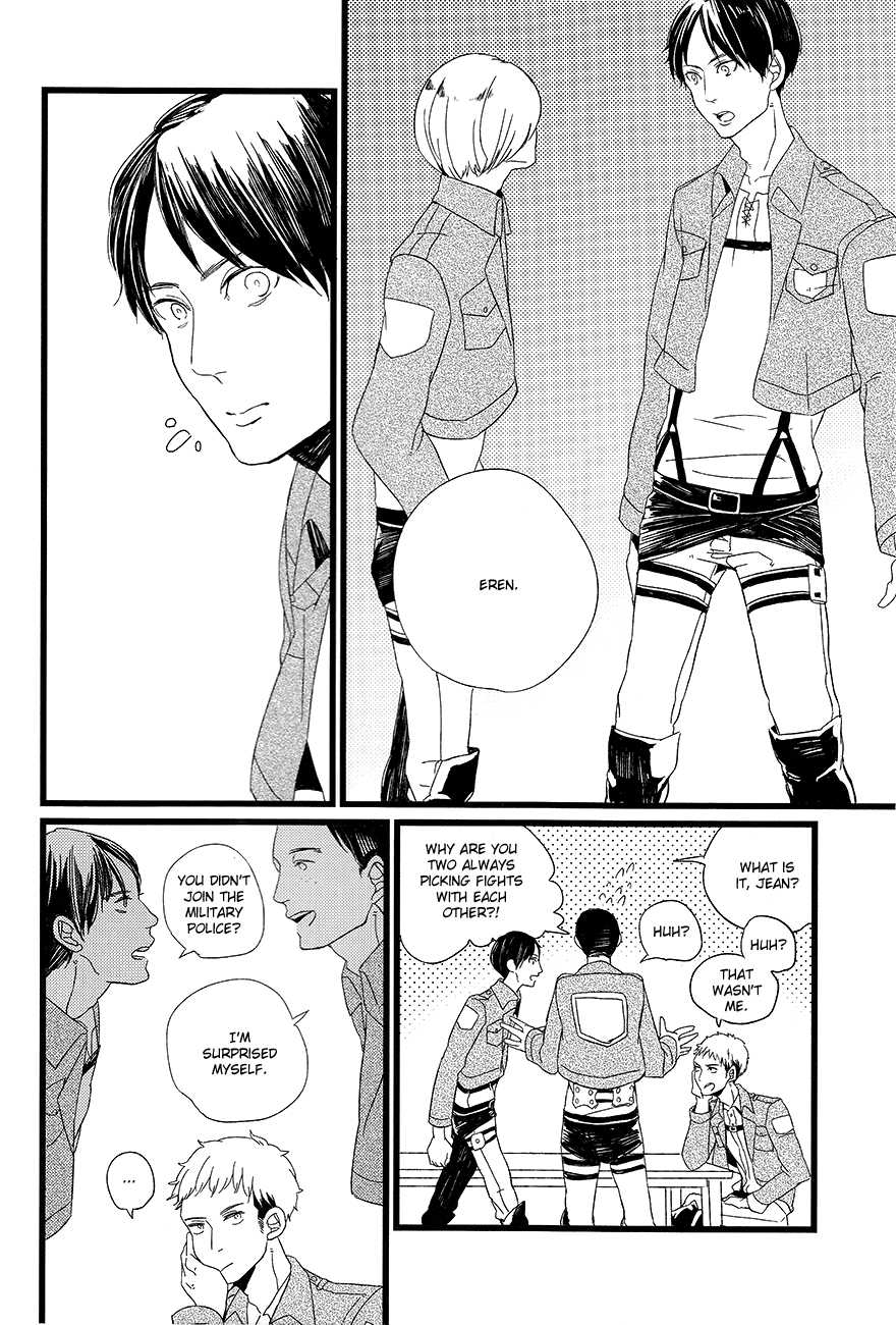 (Hekigai Chousa Haku) [DOBON (MiN)] Boys Will Be Scrap (Shingeki no Kyojin) [English] [Baka Dumb Aho Scans] [Decensored] - Page 6