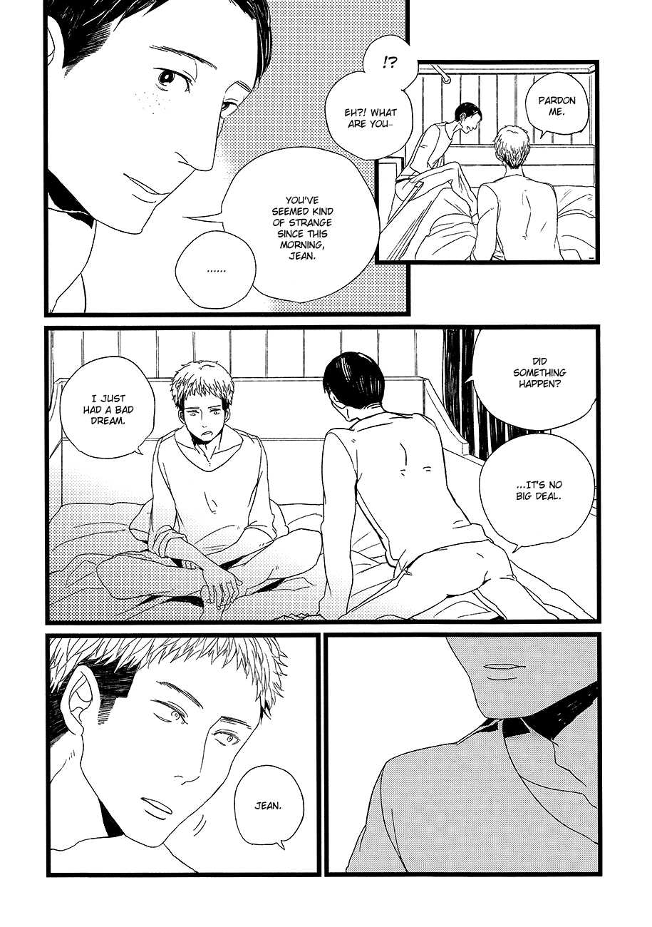 (Hekigai Chousa Haku) [DOBON (MiN)] Boys Will Be Scrap (Shingeki no Kyojin) [English] [Baka Dumb Aho Scans] [Decensored] - Page 18