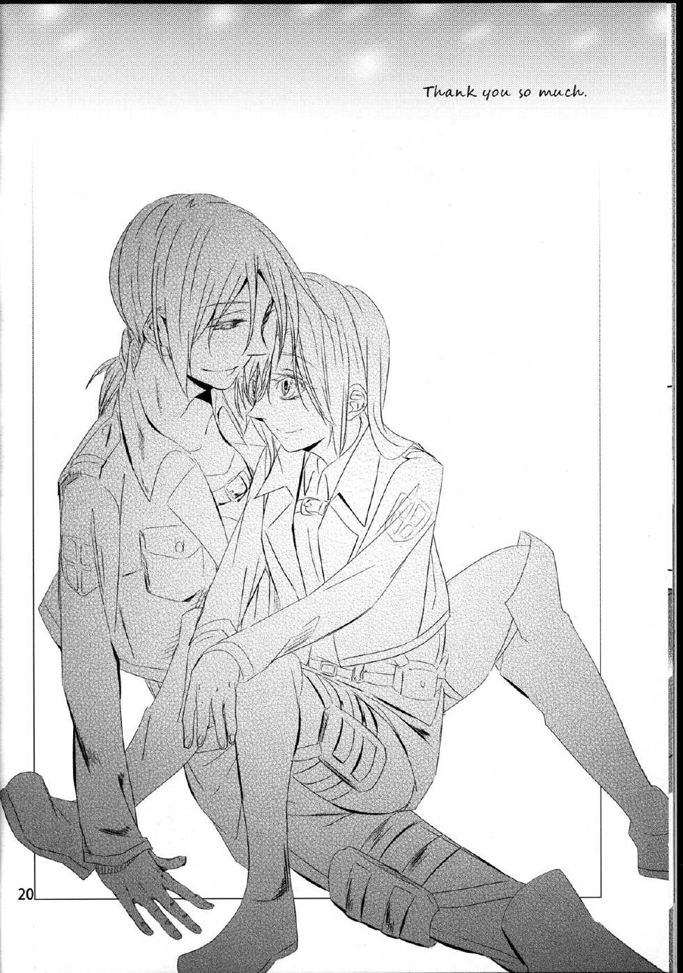 (C84) [Komorebitei (Sora)] Taisetsu Dakara. (Shingeki no Kyojin) - Page 22