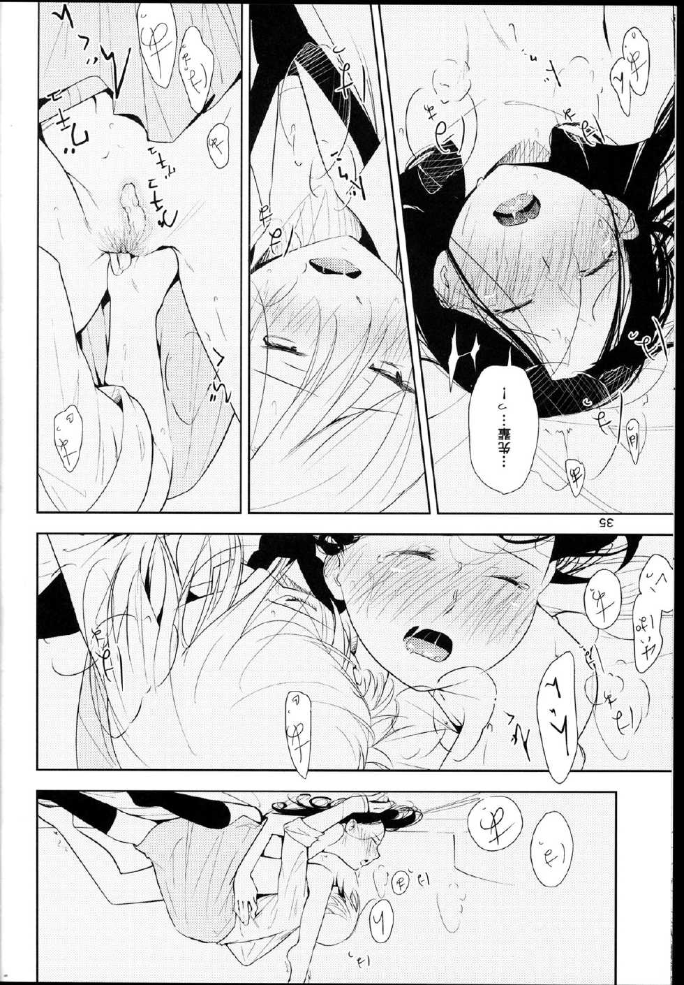 (Maiden's Garden 9) [G-complex (YUI_7)] Orange Ouji-sama to Aikotoba [Incomplete] - Page 34