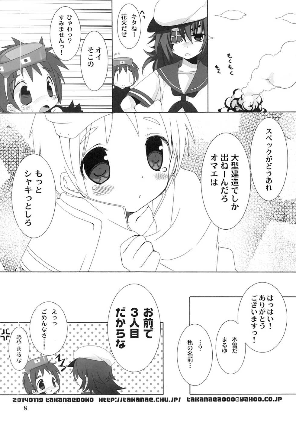 (CT23) [Takanaedoko (Takanae Kyourin)] Oogata Kenzou ni Tairyou no Shizai o Motte ikareta Teitoku no Ikari o Butsukerareru Maruyu no Hon (Kantai Collection -KanColle-) - Page 8