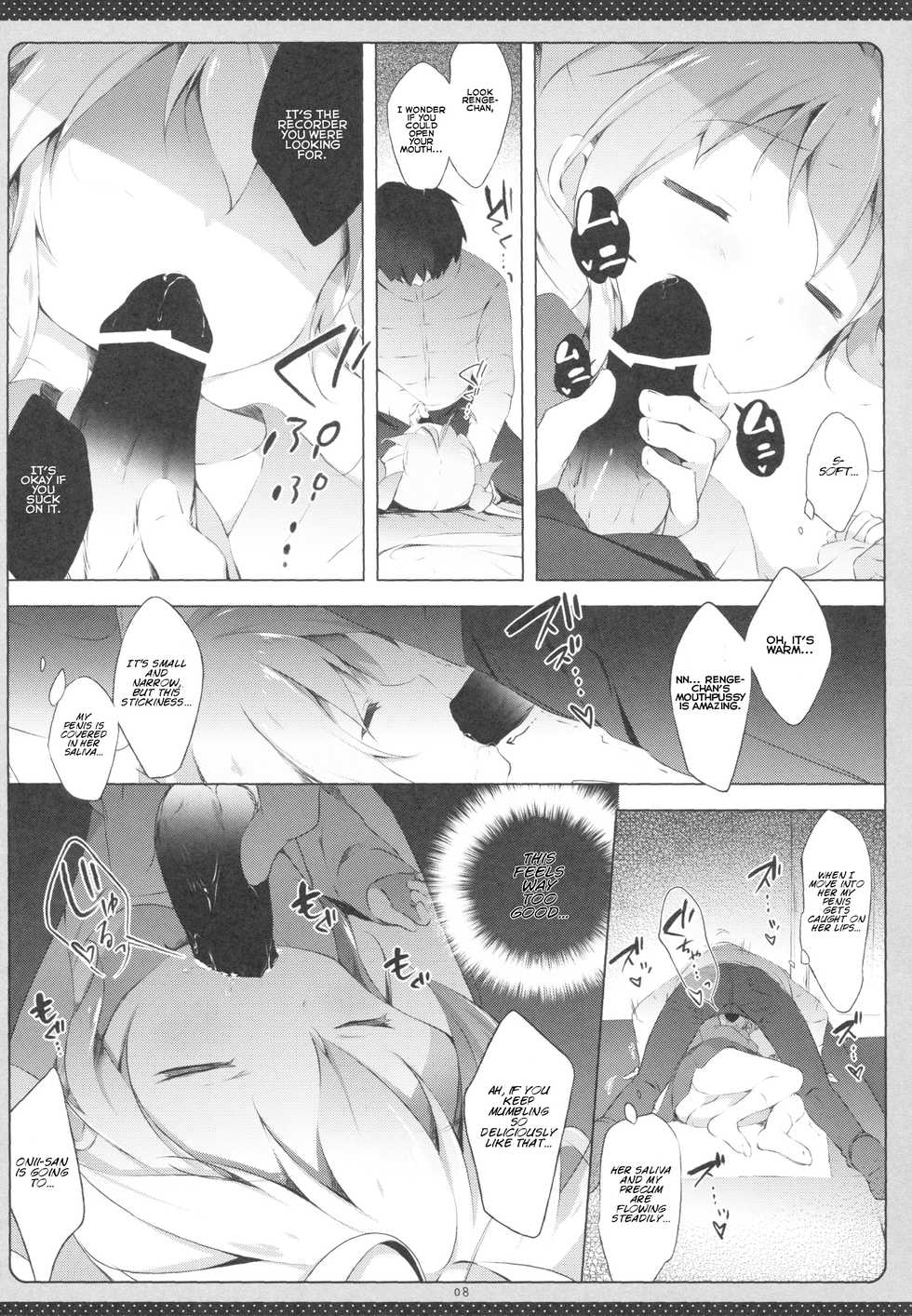 (C85) [Shiratamaco (Shiratama)] Non Non Syndrome (Non Non Biyori) [English] - Page 7