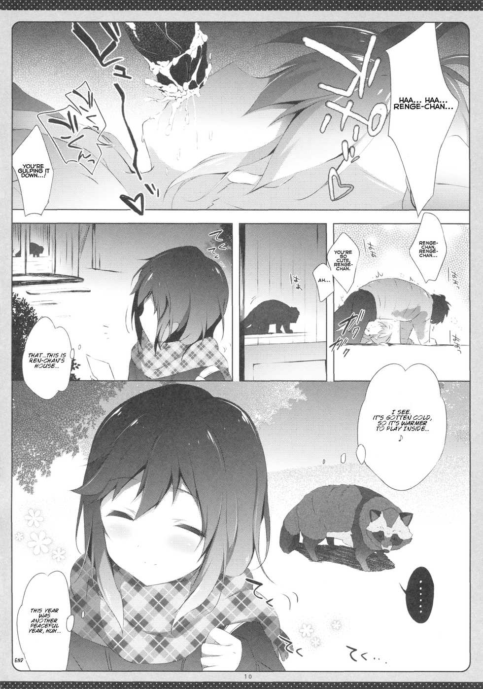 (C85) [Shiratamaco (Shiratama)] Non Non Syndrome (Non Non Biyori) [English] - Page 9