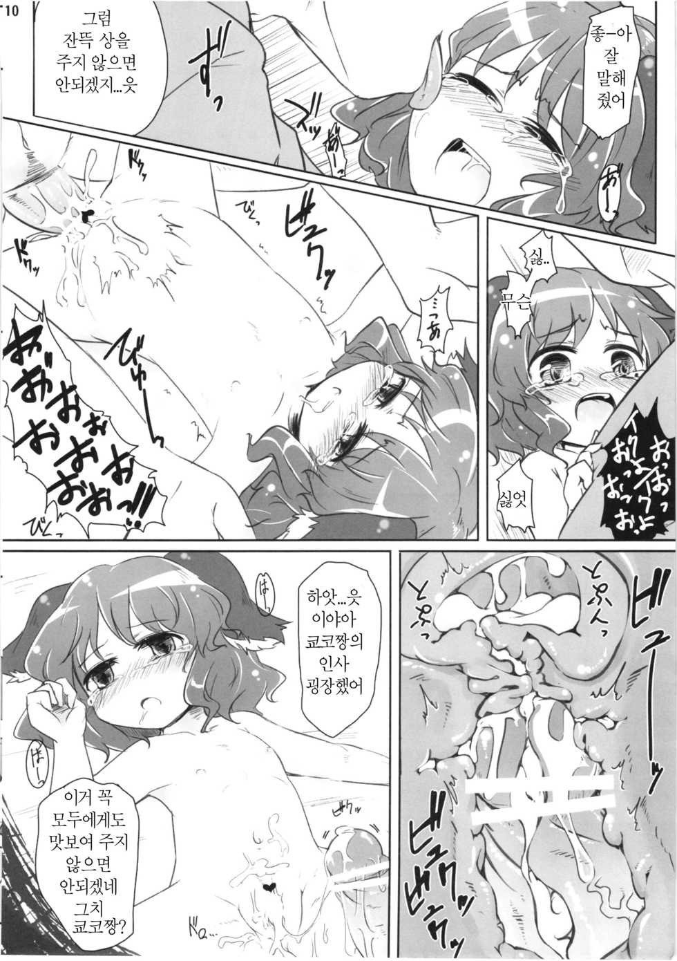 (Reitaisai 8) [Yousei Allergen (TEC)] Charged Scream (Touhou Project)  (korean) - Page 10