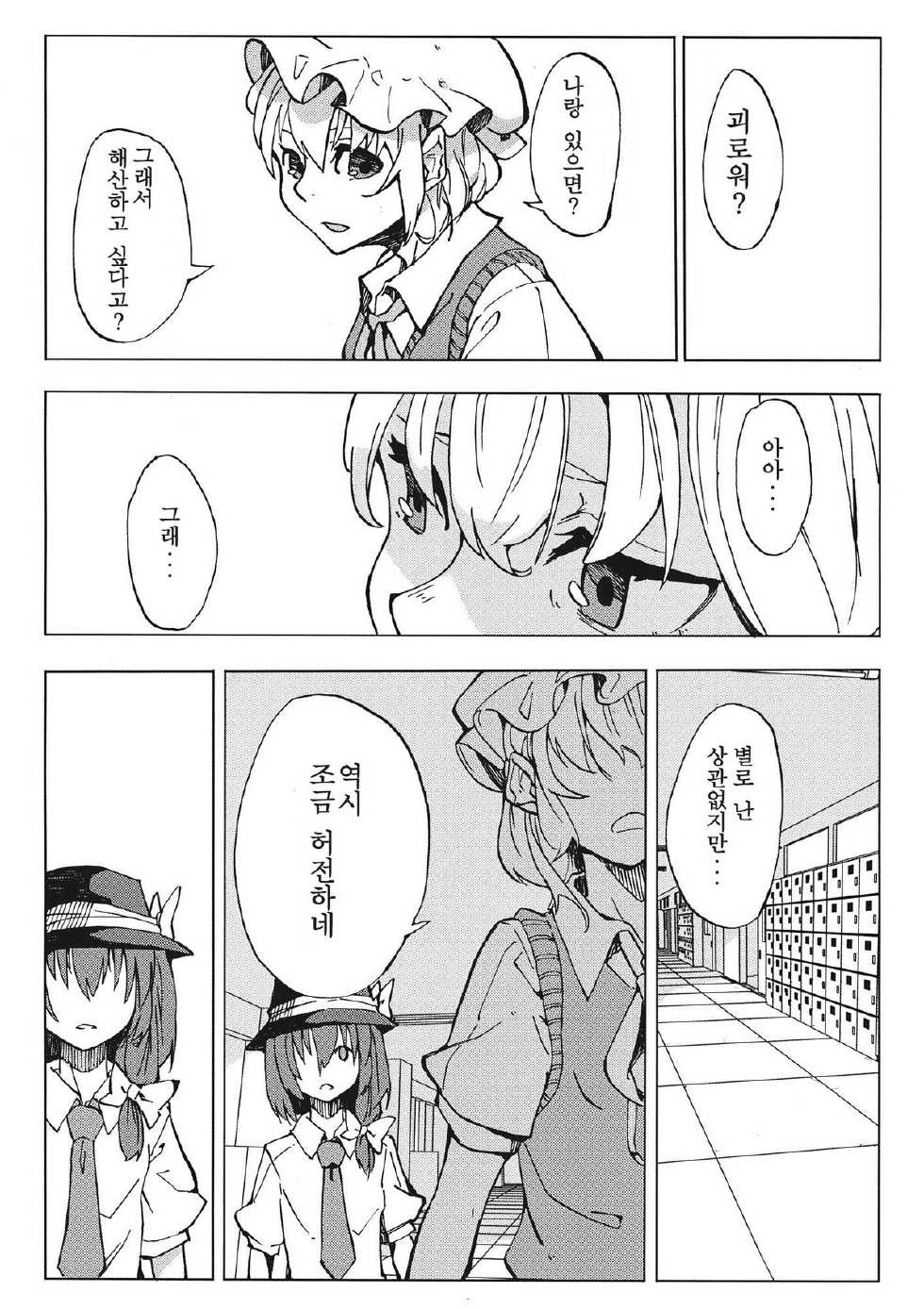 (C85) [Gin-yuu Shijin] L'Ultima Cena (Touhou Project) [Korean] - Page 11