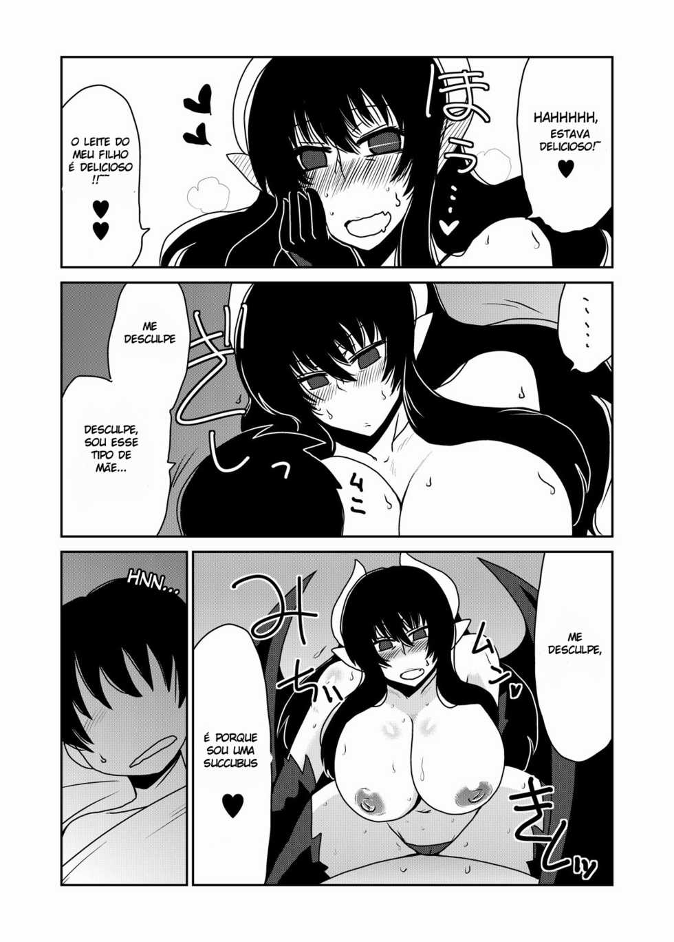 [Hroz] Succubus na Okaa-san. [Portuguese-BR]  [Yukiuzuki] [Digital] - Page 9