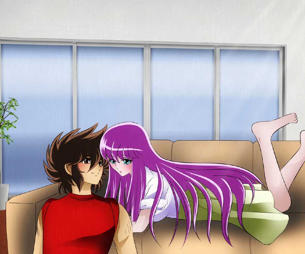 [Karin] Seiya x Saori - Ω78話のあの思い (Saint Seiya Omega) - Page 6