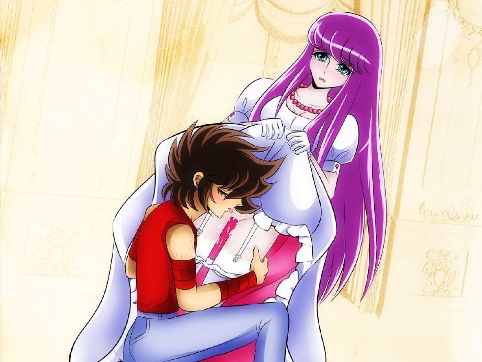 [Karin] Seiya x Saori - Ω78話のあの思い (Saint Seiya Omega) - Page 8