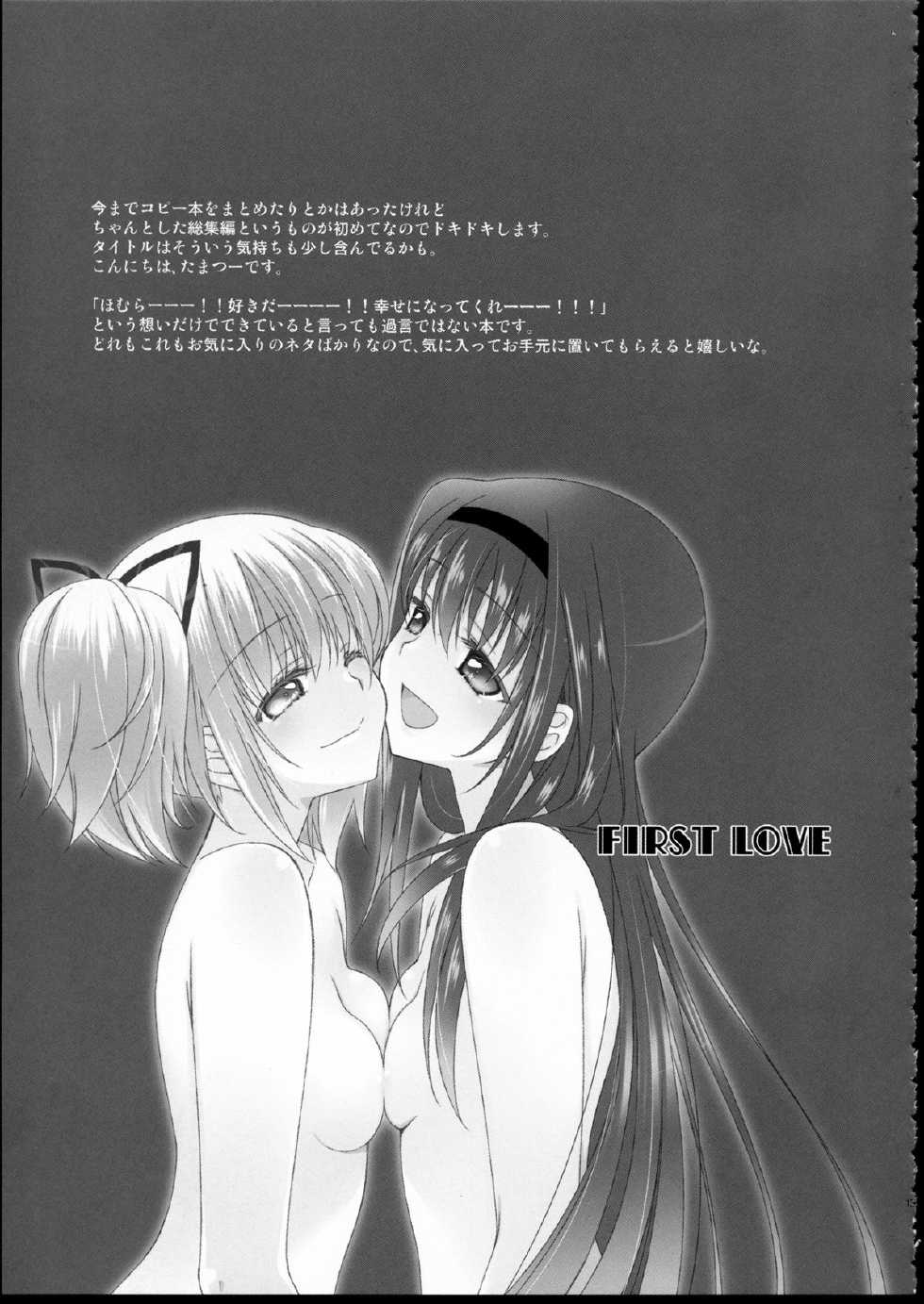 (C85) [Fukuya (Tama II)] FIRST LOVE (Puella Magi Madoka Magica) - Page 12