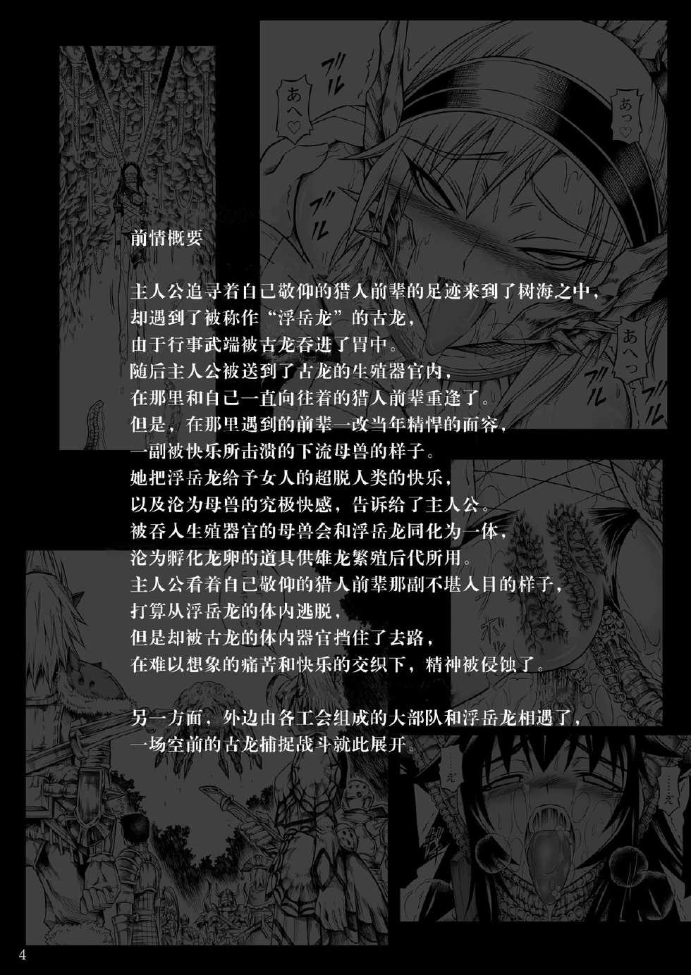 (C80) [Yokohama Junky (Makari Tohru)] Solo Hunter no Seitai 2 The third part (Monster Hunter) [Chinese] - Page 4