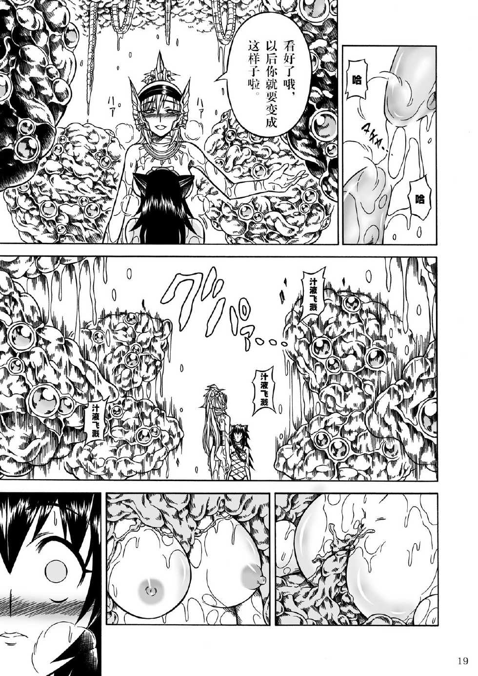 (C80) [Yokohama Junky (Makari Tohru)] Solo Hunter no Seitai 2 The third part (Monster Hunter) [Chinese] - Page 19