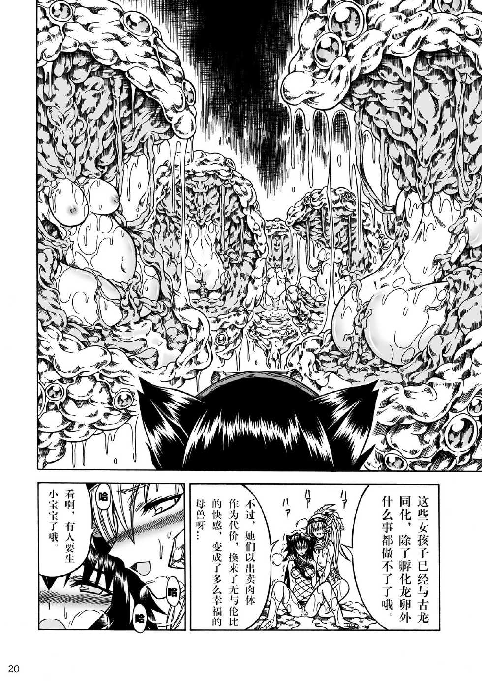 (C80) [Yokohama Junky (Makari Tohru)] Solo Hunter no Seitai 2 The third part (Monster Hunter) [Chinese] - Page 20