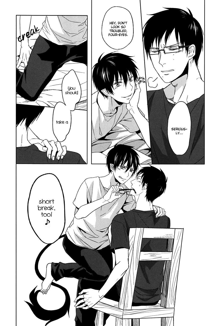 (C84) [FIZZCODE (Satonishi)] TimeTableBreaker (Ao no Exorcist) [English] [Baka Dumb Aho Scans] [Decensored] - Page 21