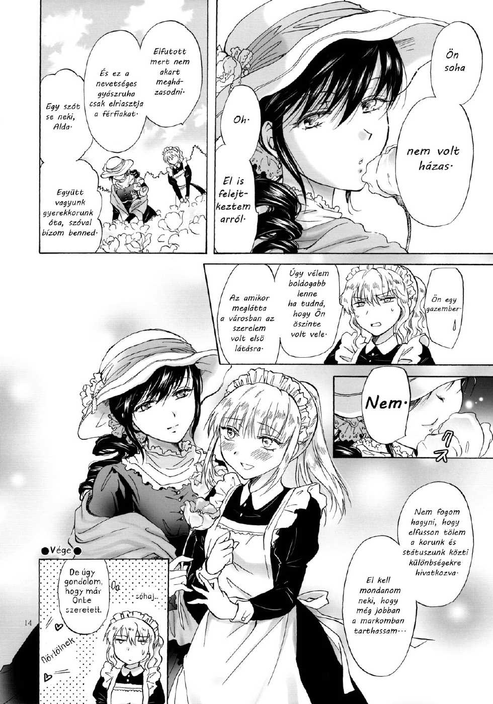 (GirlsLoveFestival10) [peachpulsar (Mira)] Okusama to Maid-san [Hungarian] (Press1Gogo) - Page 13