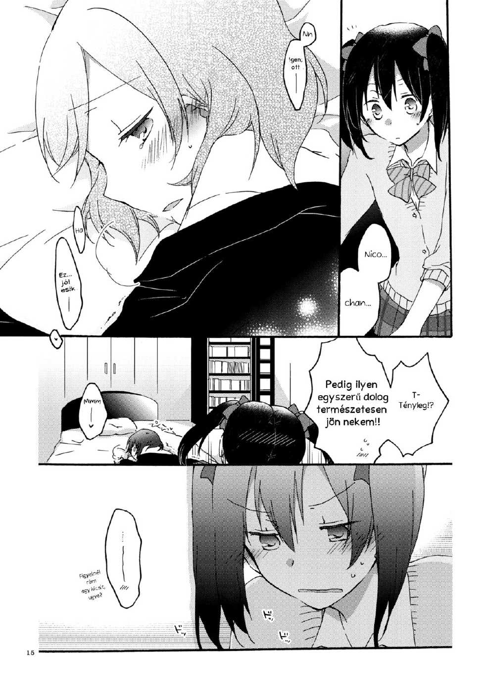 [Niratama (Sekihara, Hiroto)] Private Tsunderation (Love Live!) [Hungarian] [Press1Gogo] - Page 14