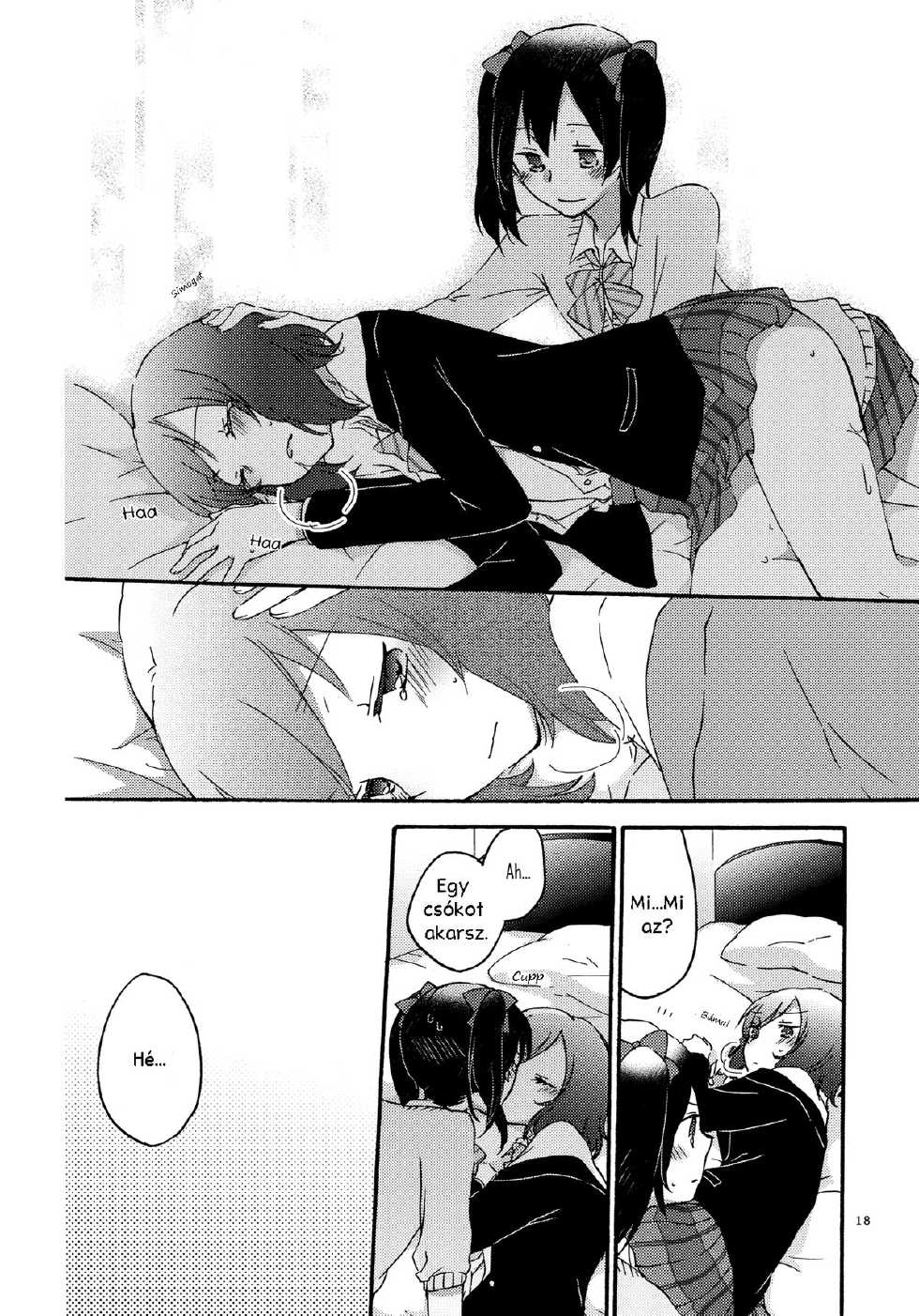 [Niratama (Sekihara, Hiroto)] Private Tsunderation (Love Live!) [Hungarian] [Press1Gogo] - Page 17