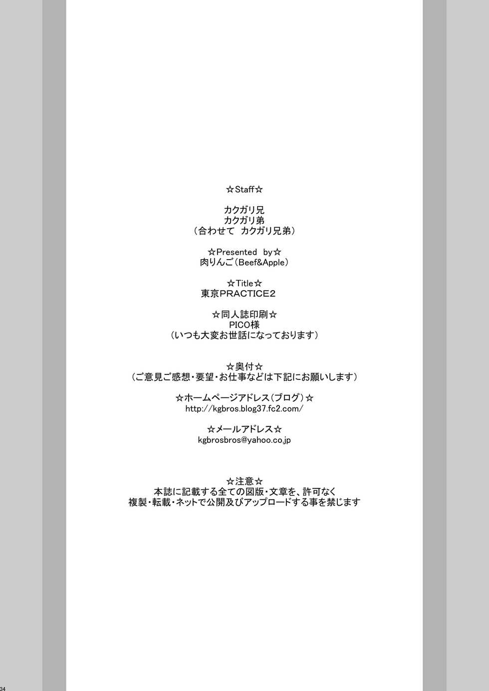 [Niku Ringo (Kakugari Kyoudai)] TOKYO PRACTICE 2 (Kinnikuman Lady, King of Fighters) [Digital] - Page 33