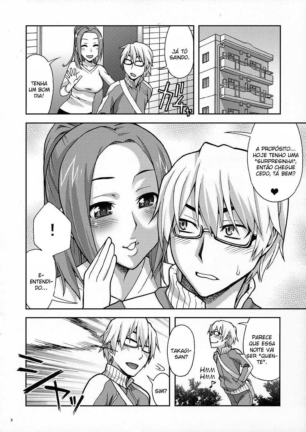 (C79) [Kabayakiya (Unagimaru)] PET 2 (Bakuman) [Portuguese-BR] [Lobozero] - Page 8