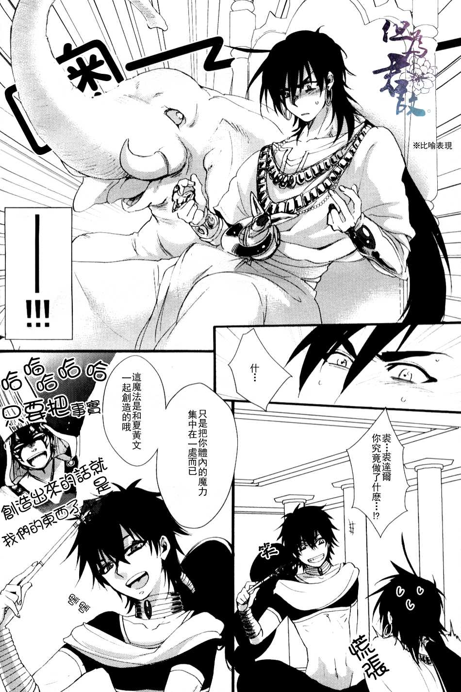 (C81) [Yasohachi (Kitajima)] MAGICA (Magi: The Labyrinth of Magic) [Chinese] - Page 7